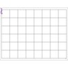Trend Enterprises Graphing Grid (Large Squares) Wipe-Off® Chart, 17in x 22in, PK6 T27306